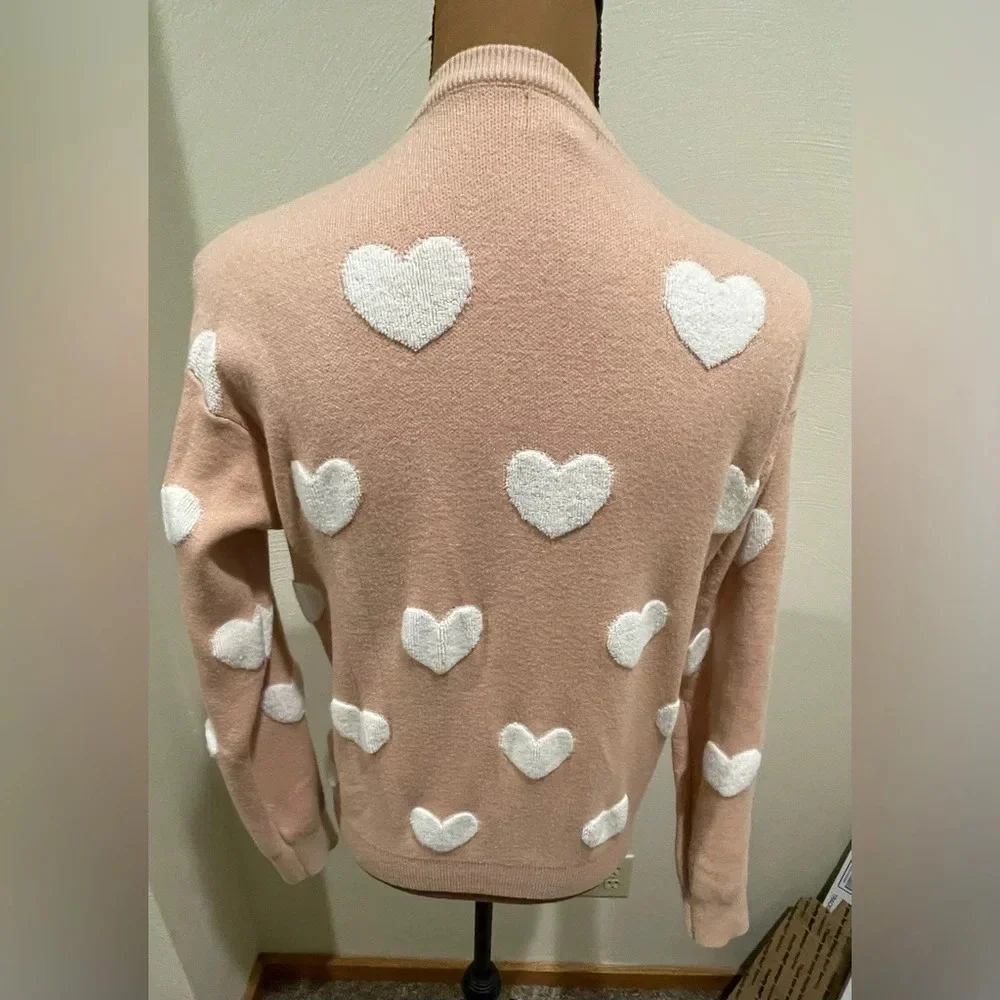 Great blush on-twelfth heart sweater - Picture 9 of 11